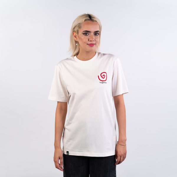 DJ Robot Back & Spiral Vintage White