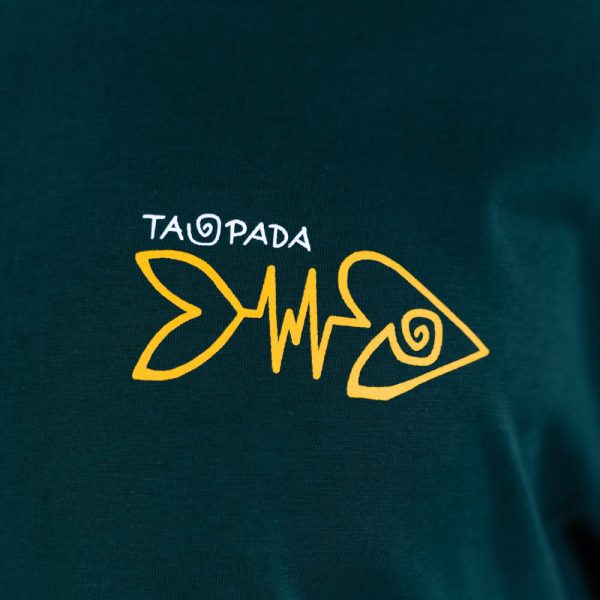 Camiseta Crazy Fish Back Bottle Green - Imagen 4