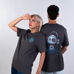 DJ Robot Back & Spiral Antracita