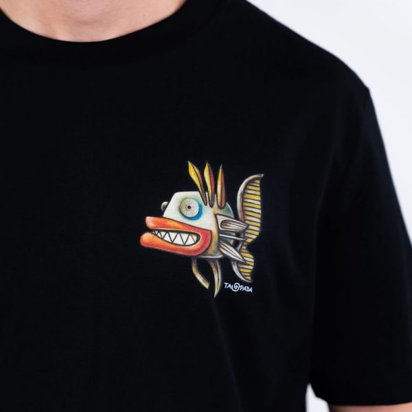 Taupada Ungry Fish Small Vintage Black