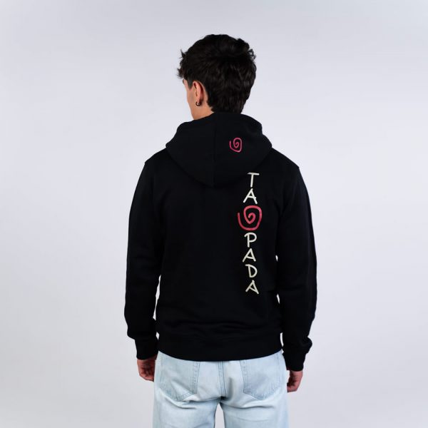 Ungry Fish Small & Vertical Taupada Hoody Black