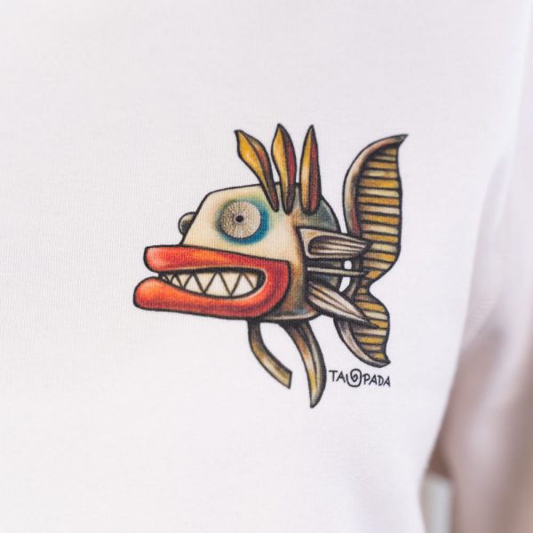 Ungry Fish Small Sudadera Vintage White