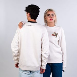 Ungry Fish Small Sudadera Vintage White