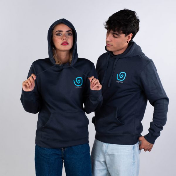 Taupada Hoody India Ink Grey
