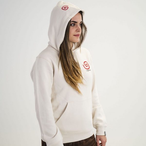 Sudadera Taupada Vertical Hoody Vintage White - Imagen 4
