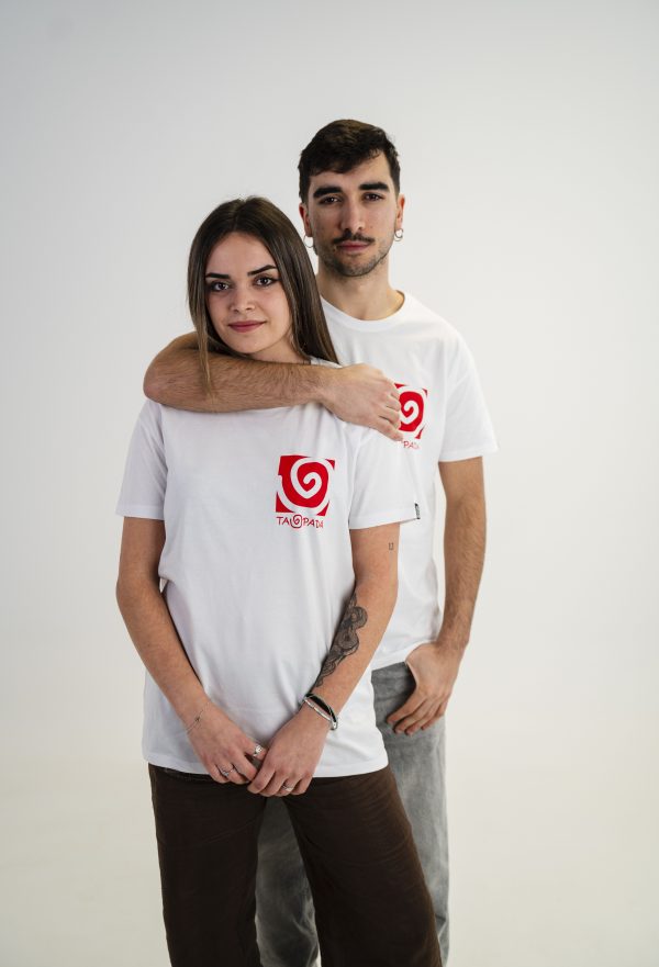 Camiseta Spirals Vintage White - Imagen 3